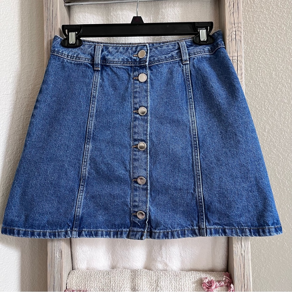 Jean skirt!